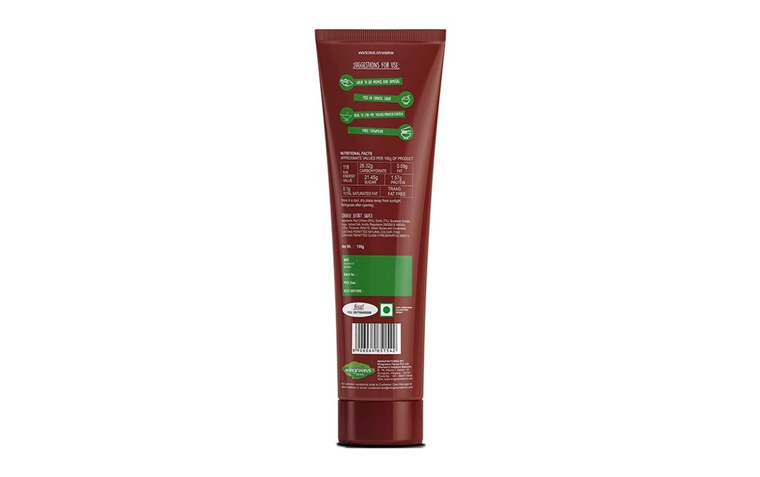 Wingreens Farms Chinese Secret Sauce    Pack  130 grams